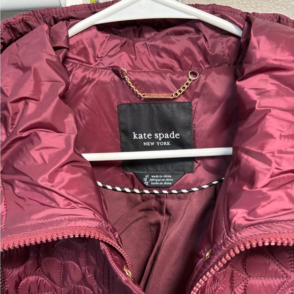 Kate Spade ♠️ Blackberry Quilted Puffer Jacket - Picture 4 of 14